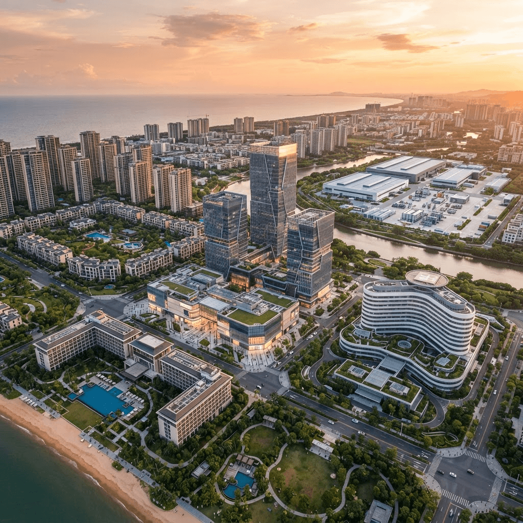 Diverse industrial sectors and modern facilities