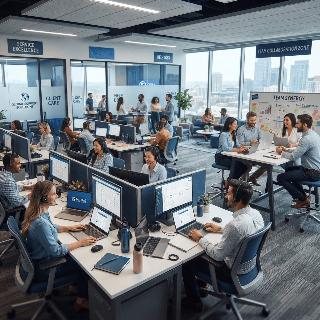 Professional service background